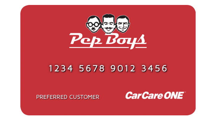 Pep Boys – Credit Card