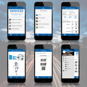 Dayco - All Screens Mobile App