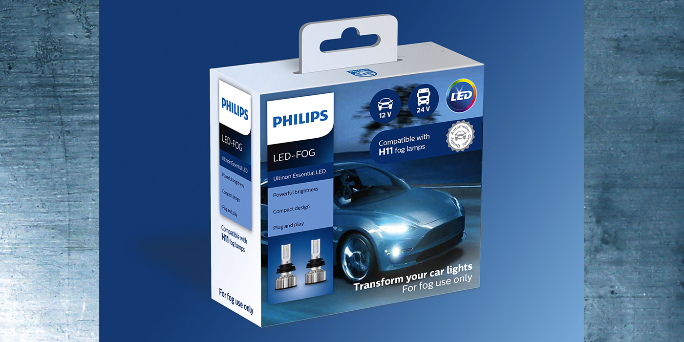 Philips 9145 Ultinon LED Fog Light (Pair)