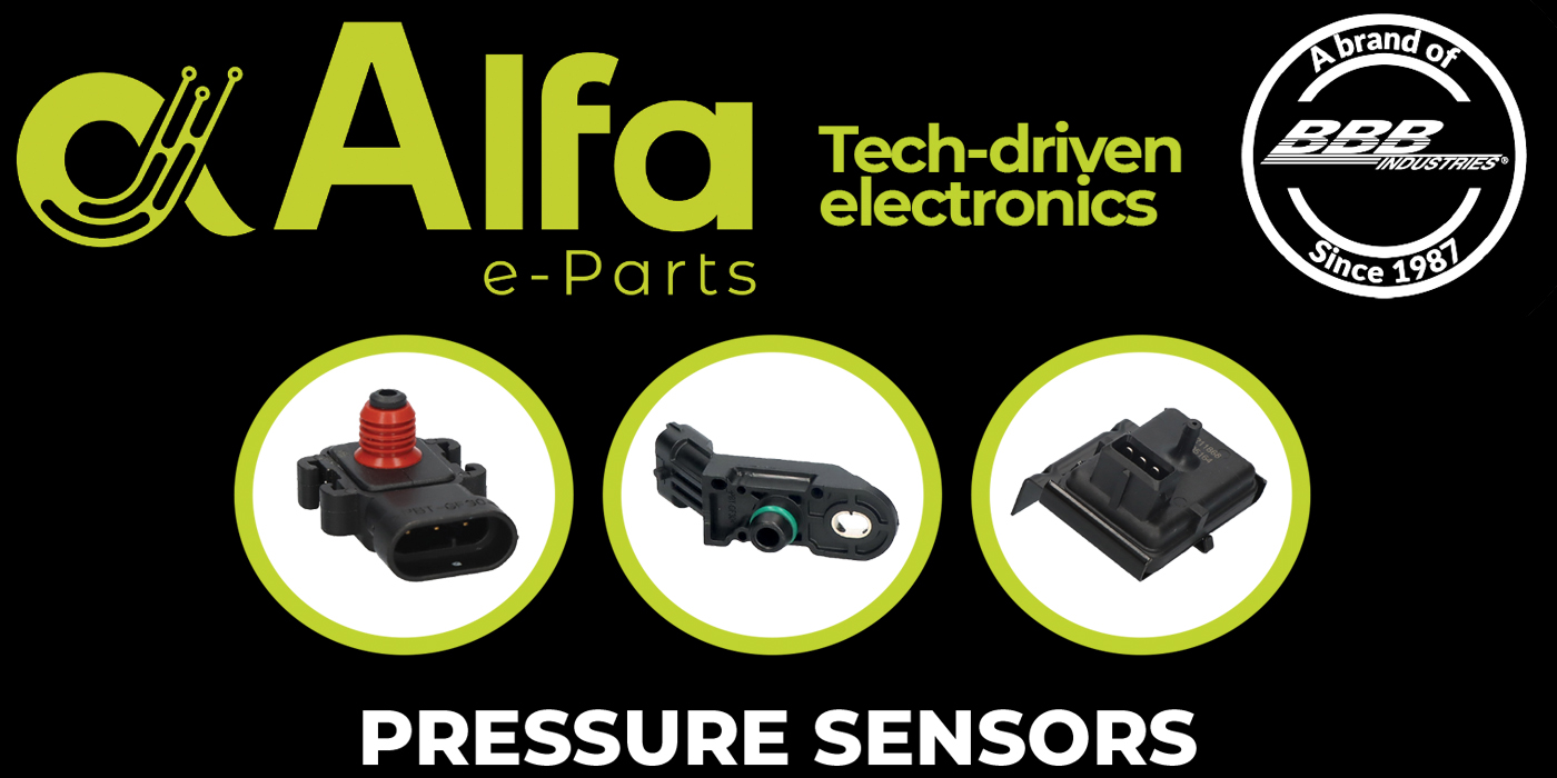 Alfa e-Parts Announces Pressure Sensor Release