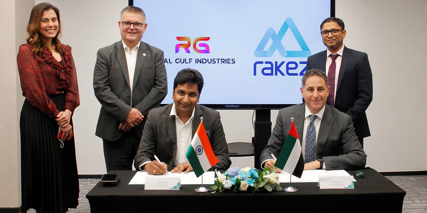 RAKEZ and Royal Gulf Industries’ signing ceremony