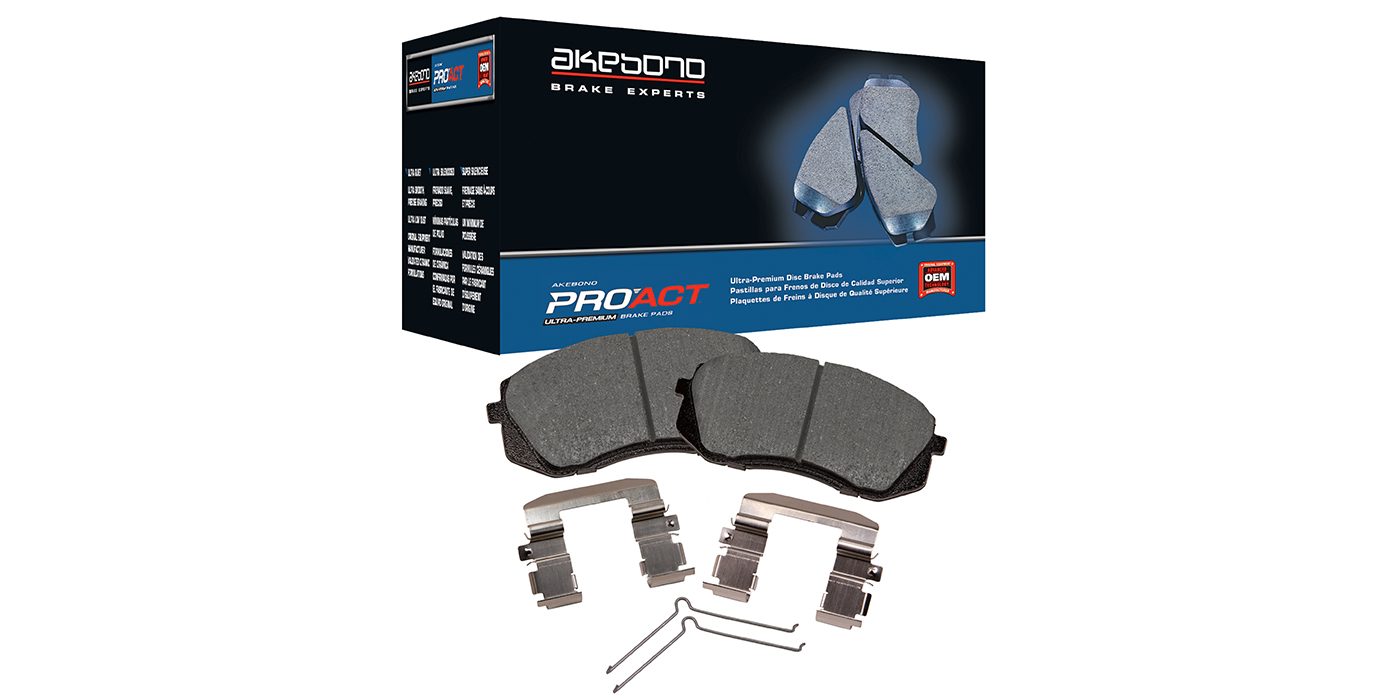 Akebono Expands ProACT Disc Brake Pad Kit Coverage