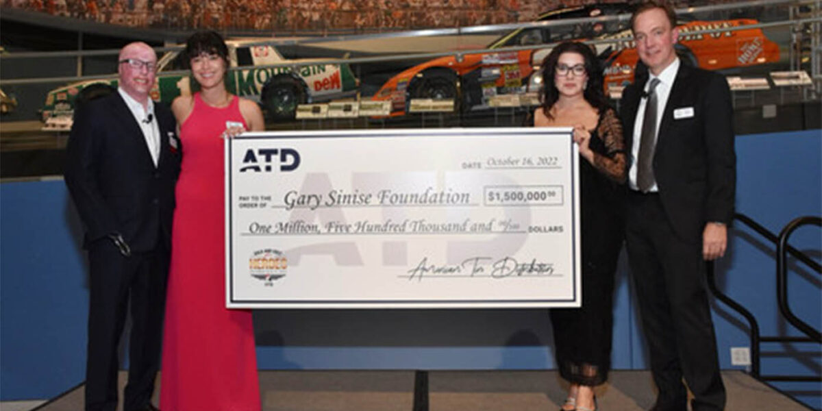 ATD Donates $1.5M to the Gary Sinise Foundation