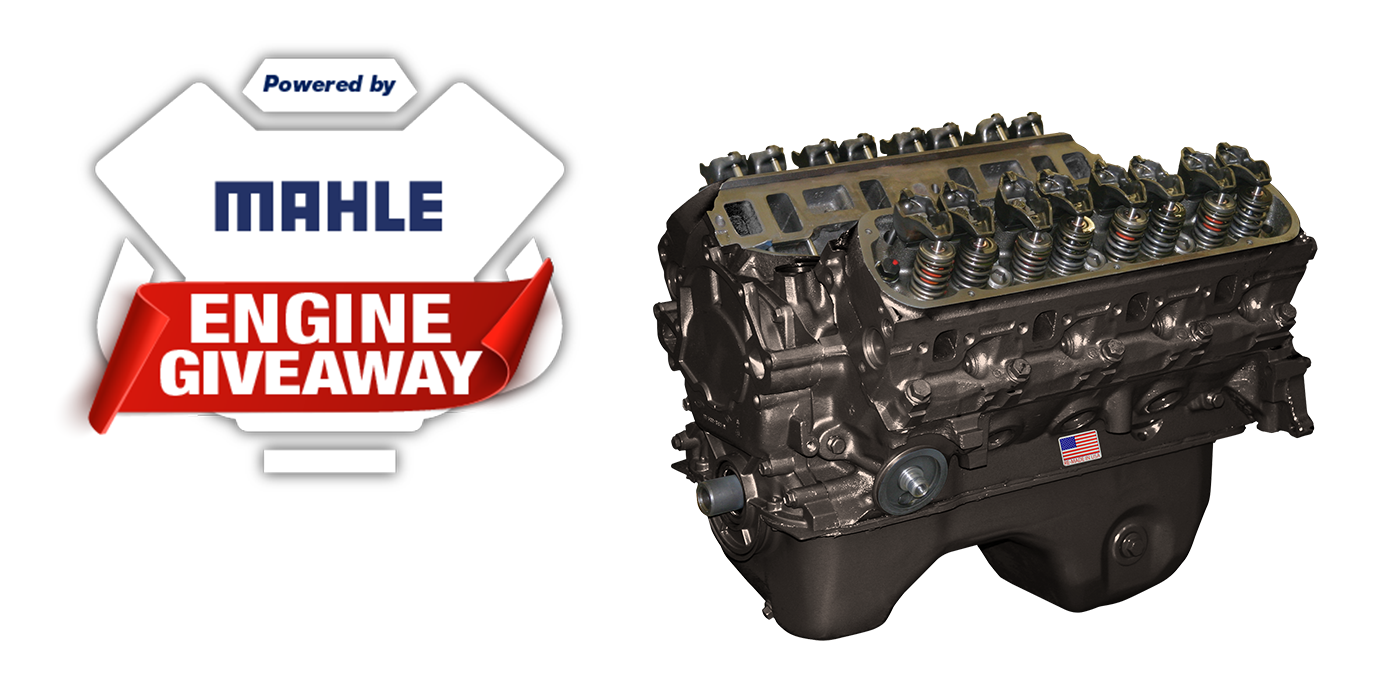 MAHLE engine giveaway part 2