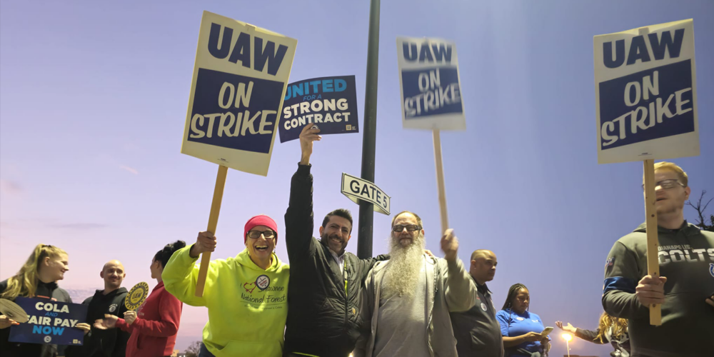 UAW Detroit Three Strike