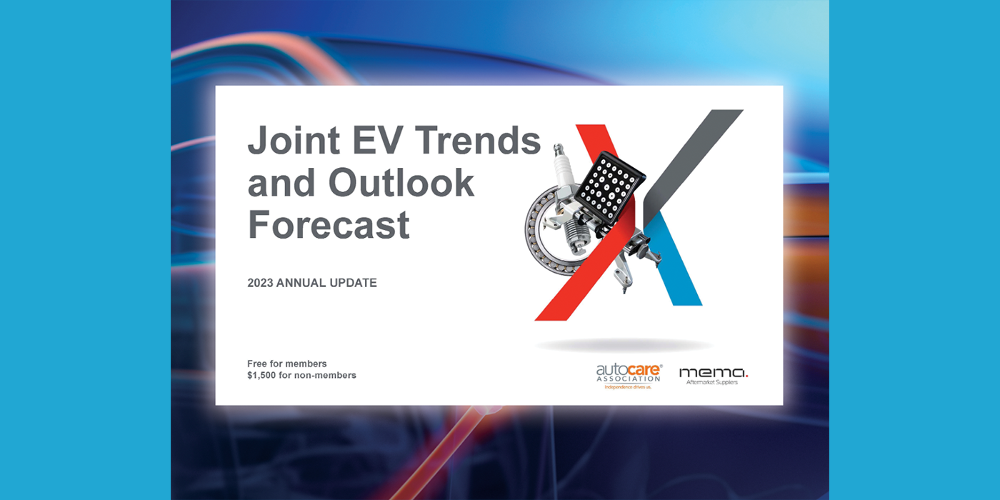 Joint EV Trends Forecast 2023 Auto Care MEMA
