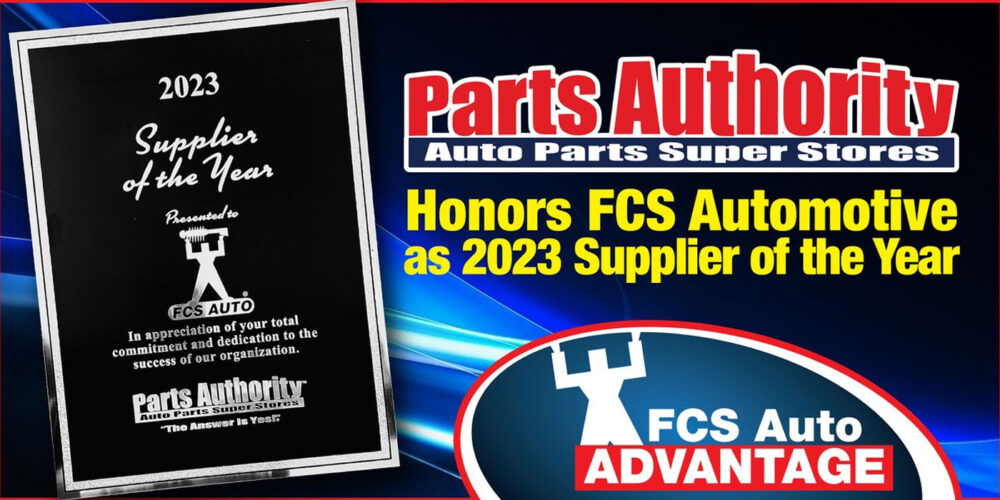Parts Authority Names FCS Automotive Supplier of the Year