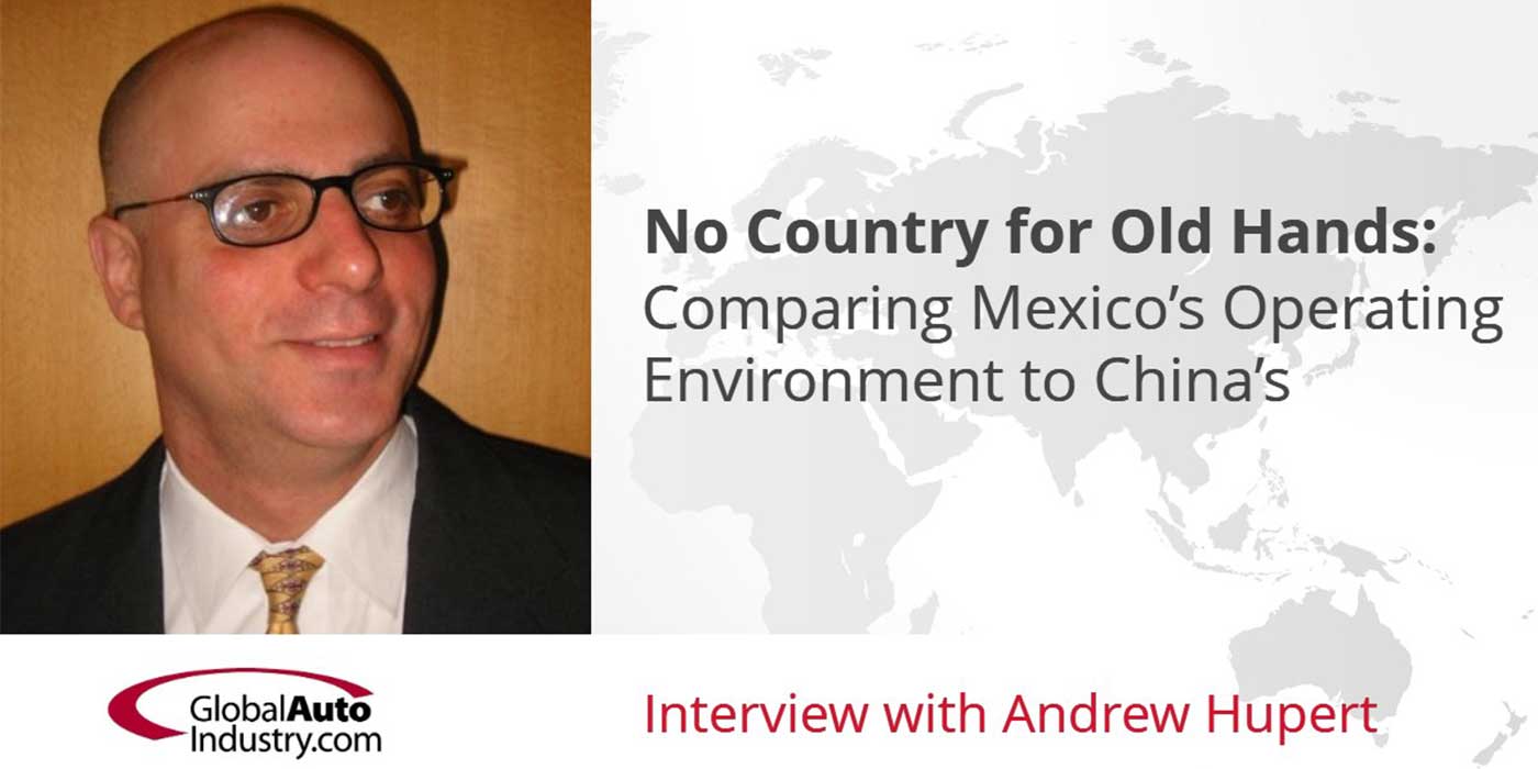 Comparing Mexico’s Operating Environment to China’s