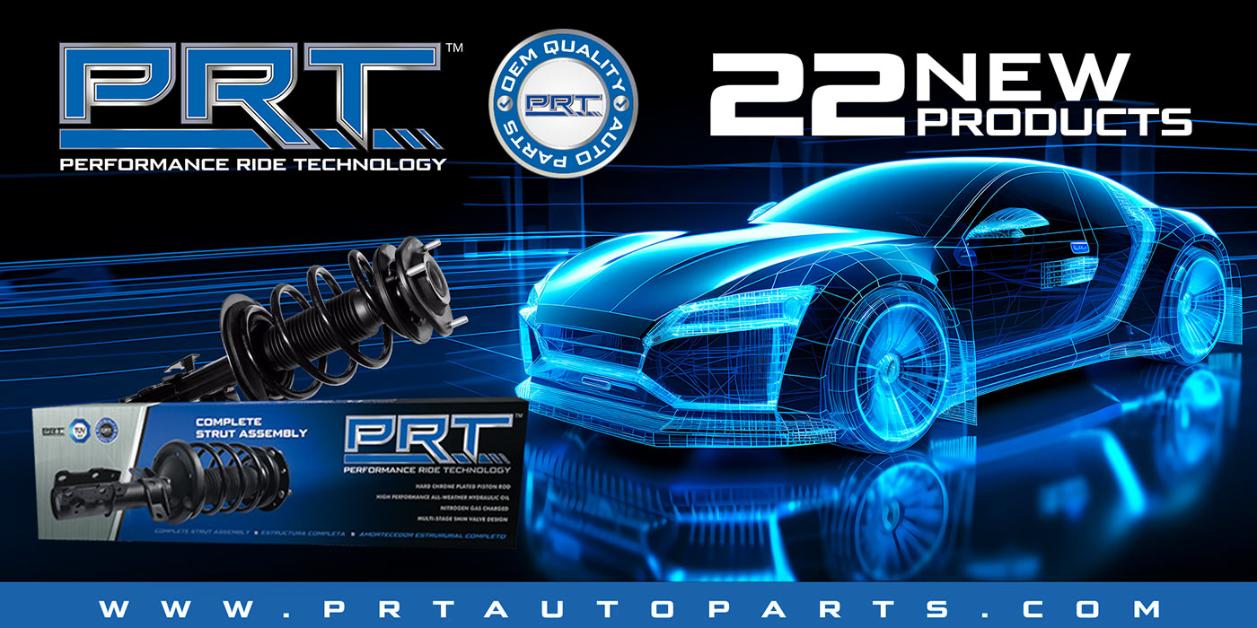 PRT Launches 22 Complete Strut Assembly New Products