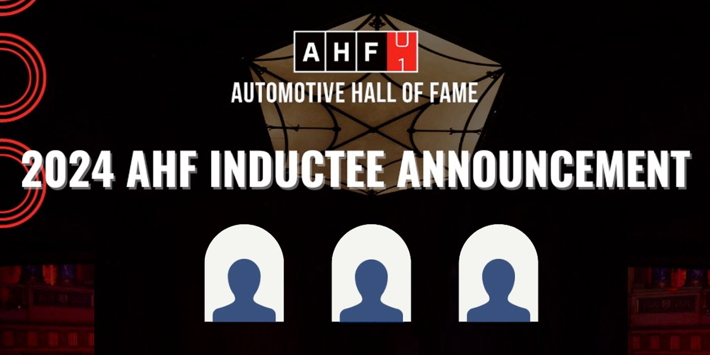 Automotive Hall of Fame Announces Class of 2024 Inductees