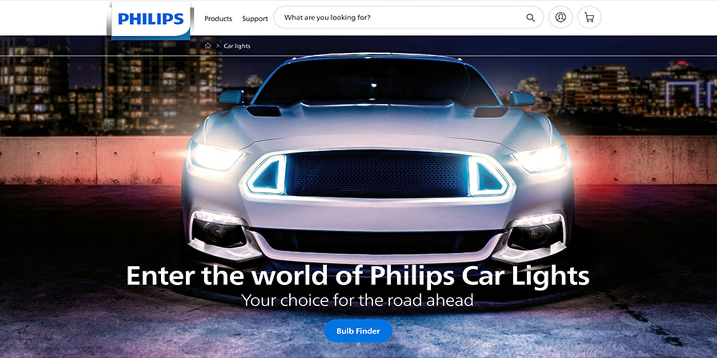 Lumileds Debuts New Philips Automotive Lighting Website