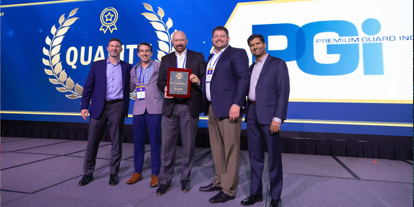 PGI Wins Quality Award from NAPA Auto Parts